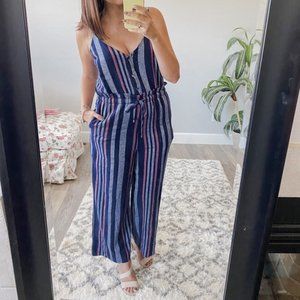 Splendid | Paper Bag Waist Jumpsuit